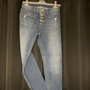 Michael Kors 7/8 High Waisted Denim Jeans size 8